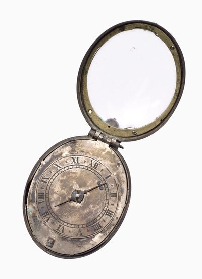 Oval Puritan watch, c.1650 by English School